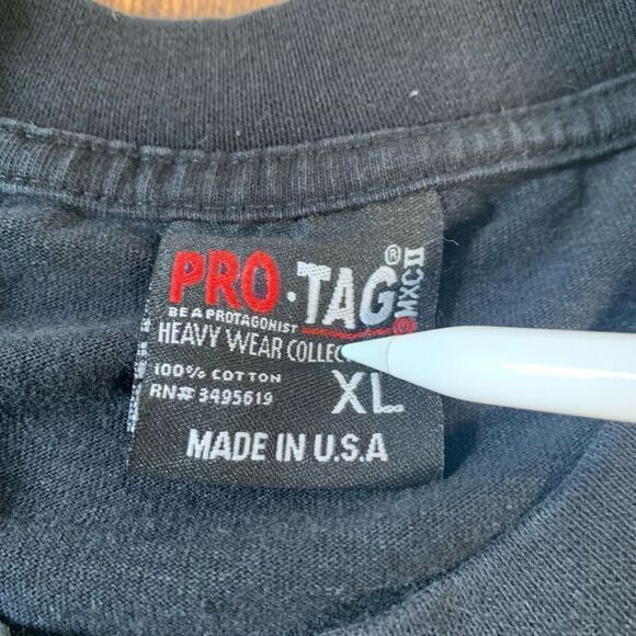 VTG Scarface T Shirt Movie Promo Tony Montana Pro Tag Super Heavy XL Money Cigar - Picture 3 of 6